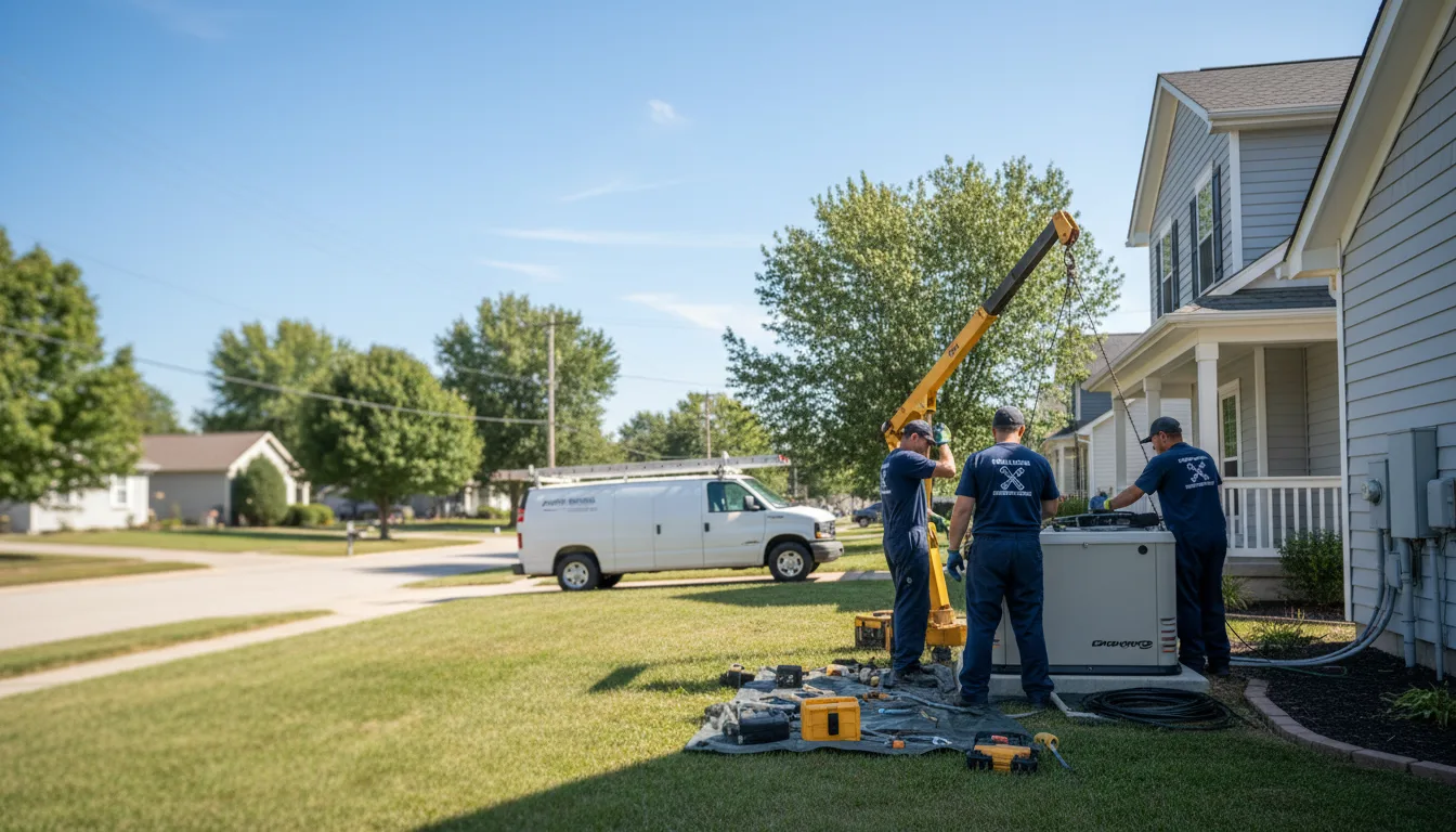 Generator Installation in Sainte Genevieve, MO near me